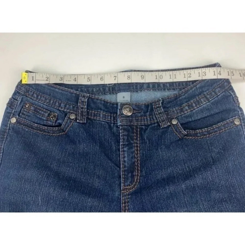 ND Weekend Women's Embroidered Blue Jeans Size 8 - Picture 4 of 8